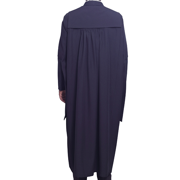 Buy Wrinkle Free Z-Black Crep Fabric Advocate/Lawyer Gown at Amazon.in
